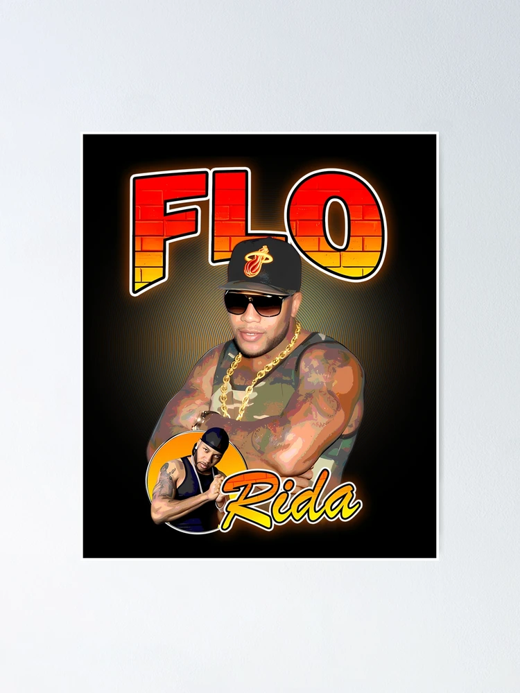 Thumbnail 1 of 3, Poster, Flo Rida Rapper 90S designed and sold by MoonLipipi.