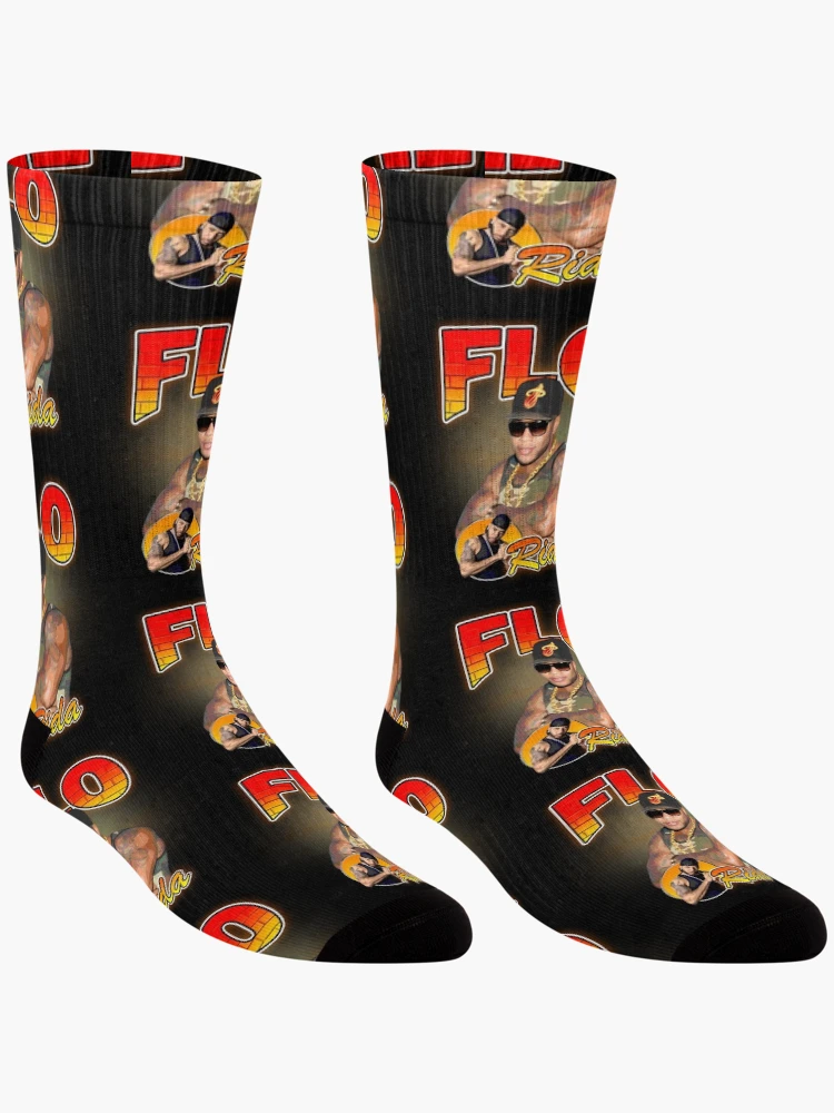 Thumbnail 3 of 5, Socks, Flo Rida Rapper 90S designed and sold by MoonLipipi.