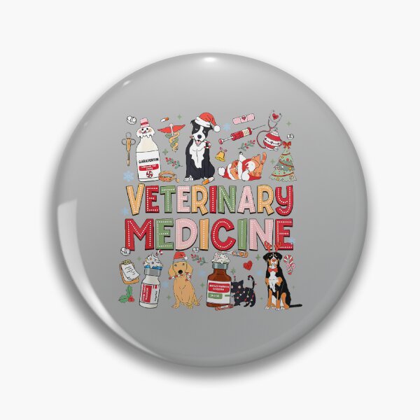 Item preview, Retro Veterinary Medicine Vet Tech Cat Dog Lover Christmas designed and sold by ArleneRowe.