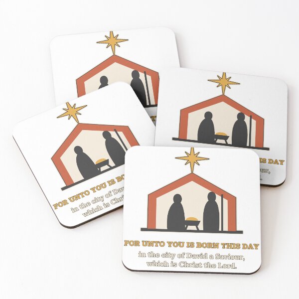 Item preview, Unto You Is Born a Saviour Nativity Luke 2:11 designed and sold by Ridge & Rest Goods.