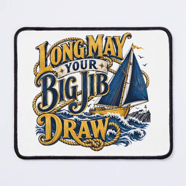 Item preview, Come From Away - LONG MAY YOUR BIG JIB DRAW designed and sold by Lyric Vault - Rock on.