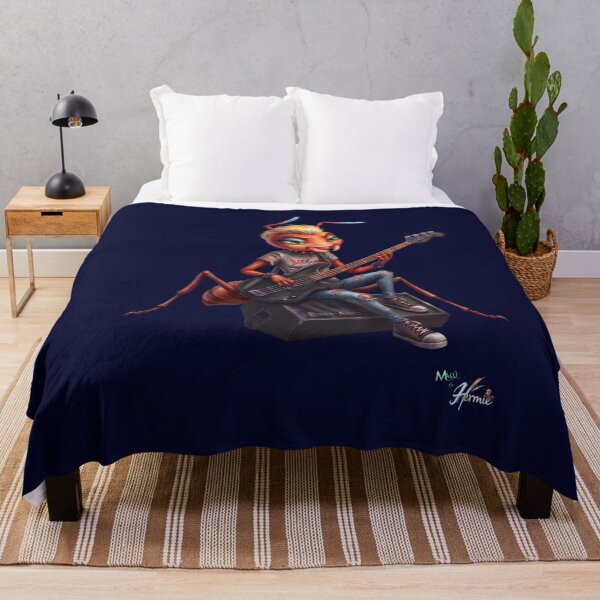 Item preview, MALÚ the Bassist Ant | Cool Rock Bass Guitar Gift designed and sold by HERMIE-design.