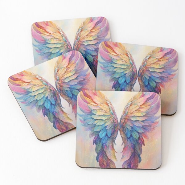 Item preview, Colorful wings designed and sold by Luluwis.