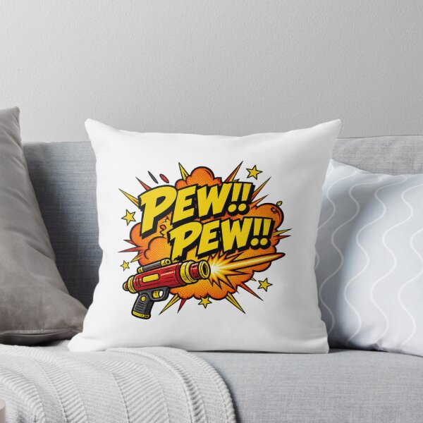 Item preview, Pew Pew Laser Blaster Fun Sci-Fi Retro Space Design ⭐⭐⭐⭐⭐ designed and sold by snipH.
