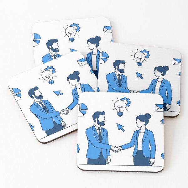 Item preview, Business Handshake Creative Collaboration designed and sold by KaiWaiGallery.