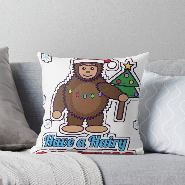 Item preview, Have a Hairy Christmas Funny Bigfoot Sasquatch Santa Hat Tree designed and sold by Laminou91.