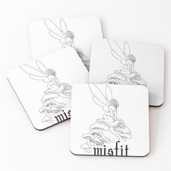 Item preview, Misfit Fairy Mushroom Tee by Storey Art designed and sold by Storey Art.