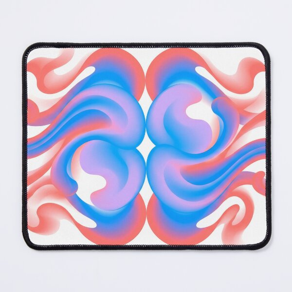 Item preview, Blue Coral Symmetrical Brain Flow designed and sold by KaiWaiGallery.