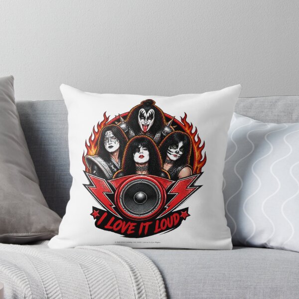 Item preview, I Love It Loud Rock Music Inspired Graphic Design LIMITED EDITION designed and sold by po3mba.