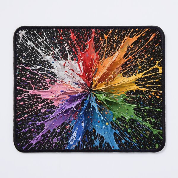 Item preview, Spin Art — Eight Colors Flying Outward designed and sold by Stevercortinas.