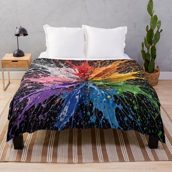Item preview, Spin Art — Eight Colors Flying Outward designed and sold by Stevercortinas.