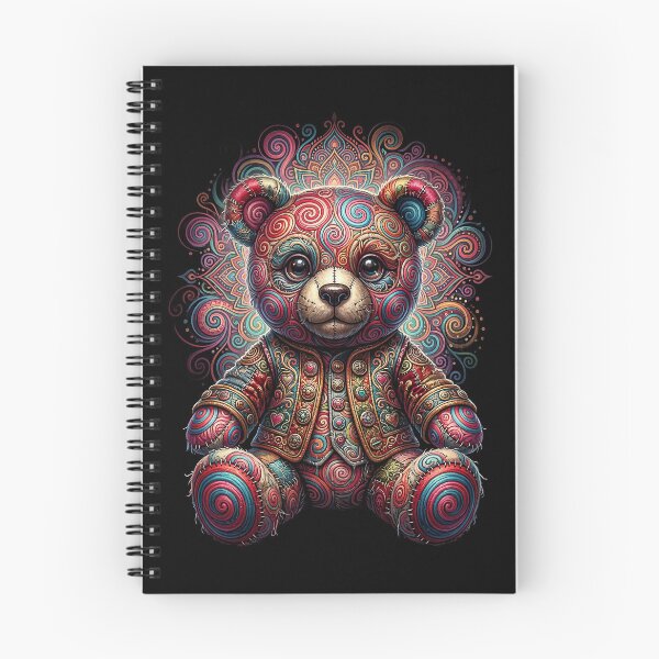 Item preview, Psychedelic Dream Bear: Ornate Mandala & Paisley Teddy Bear Graphic designed and sold by HexOne.