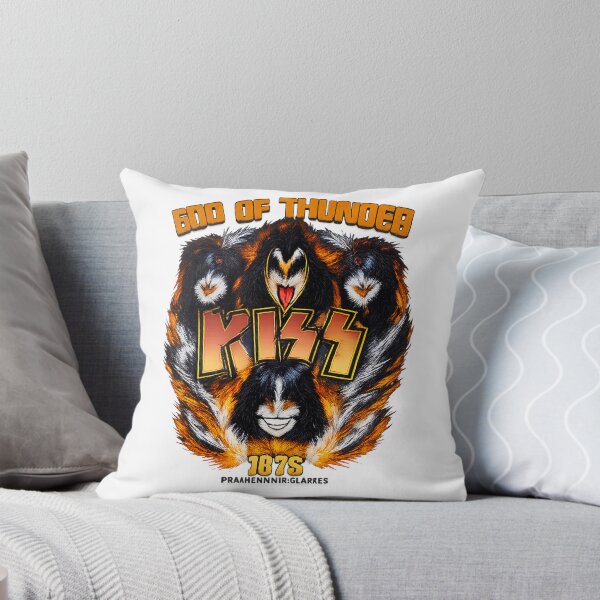 Item preview, Kiss Inspired God of Thunder Rock Music Lightning Design ⭐⭐⭐⭐⭐ designed and sold by po3mba.