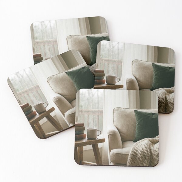 Item preview, Forest View Rainy Reading Nook designed and sold by KaiWaiGallery.
