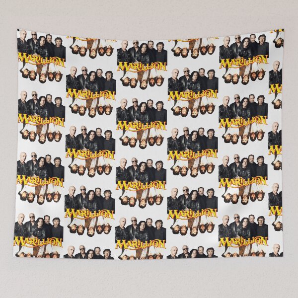 Item preview, Marillion Progressive Rock Band Members Portrait designed and sold by MoonLipipi.