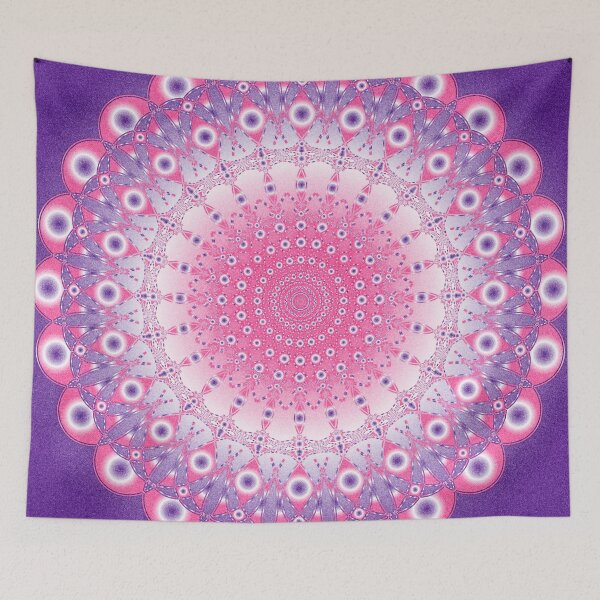 Item preview, Pink and Purple Peacock Mandala 2 designed and sold by Elsy's Art.
