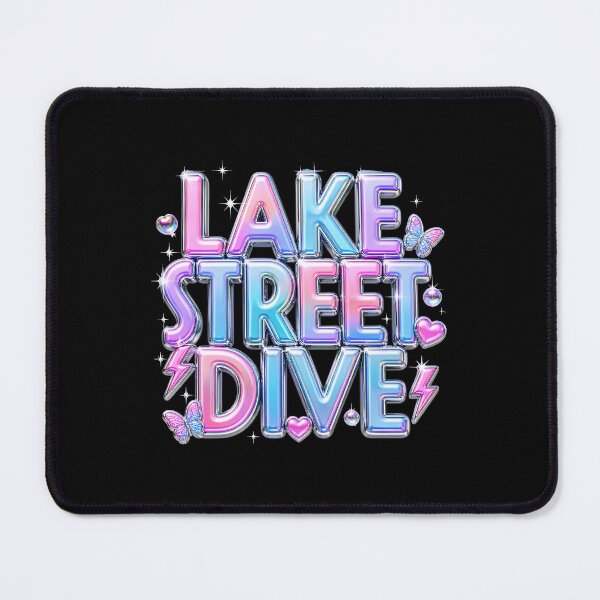 Item preview, lake street dive blue font designed and sold by JosephPBrugge.
