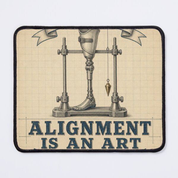 Item preview, Alignment Is an Art Prosthetics Gift designed and sold by BoosterShop.