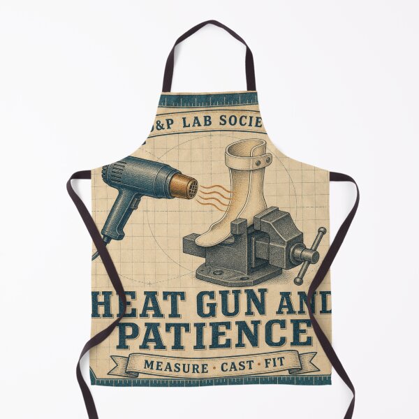 Item preview, Heat Gun and Patience Orthotic Technician Gift designed and sold by BoosterShop.