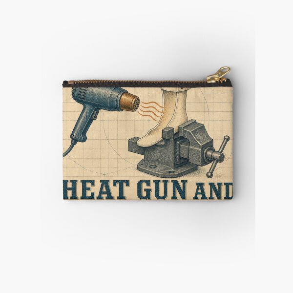 Item preview, Heat Gun and Patience Orthotic Technician Gift designed and sold by BoosterShop.