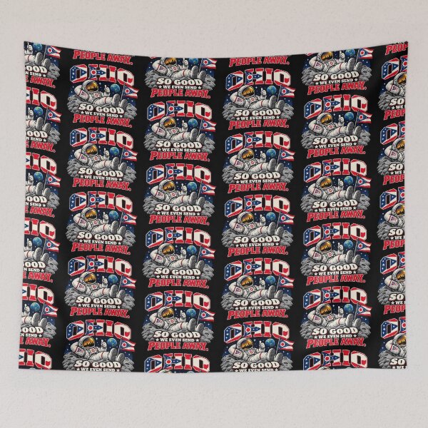 Item preview, Ohio Astronaut Funny Space Humor So Good We Even Send People Away designed and sold by TheTrendsDesk.