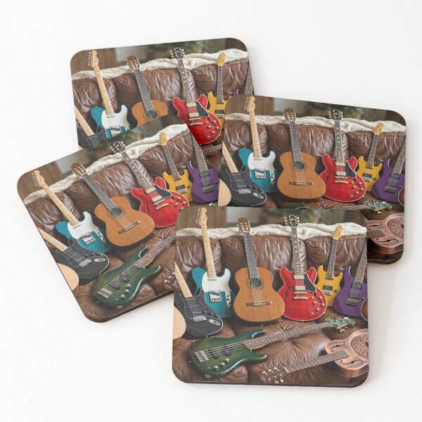 Item preview, Ten Guitars on a Leather Couch designed and sold by Stevercortinas.