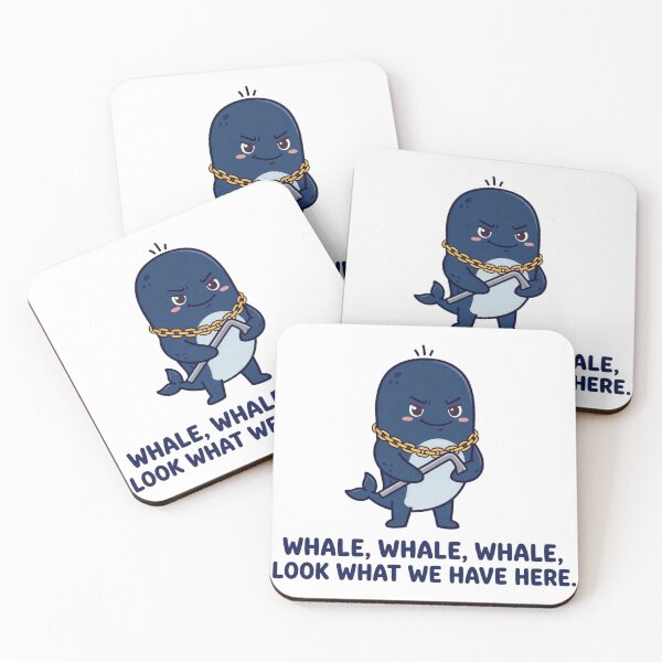 Item preview, Whale Whale Whale designed and sold by Jasper Kingsley Brainwaves.