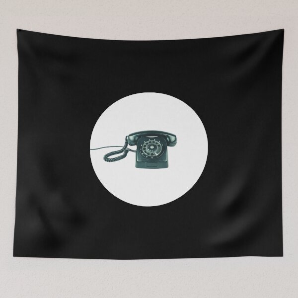 Item preview, Call Me on This Retro Telephone designed and sold by DazArtDesigns.