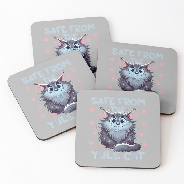 Item preview, Safe From the Yule Cat Jolakotturinn Icelanic Folklore designed and sold by ArleneRowe.