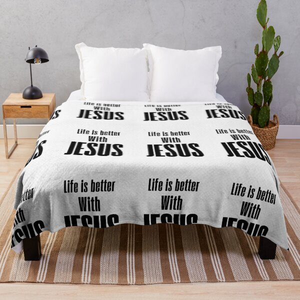 Item preview, Life is better with JESUS Christian design designed and sold by TheProverbsMom.