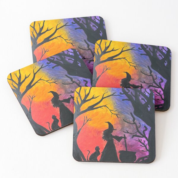 Item preview, Witchy night sky designed and sold by Arabella’s Wonderful Life.