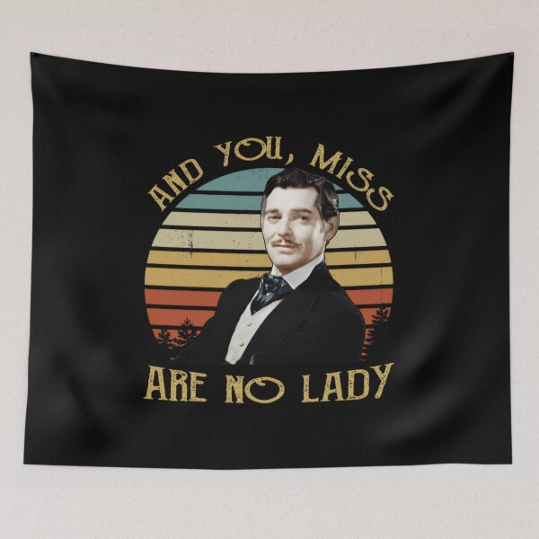 Item preview, Gone With The Wind You Miss Are No Lady Vintage designed and sold by Nasso-Olame.
