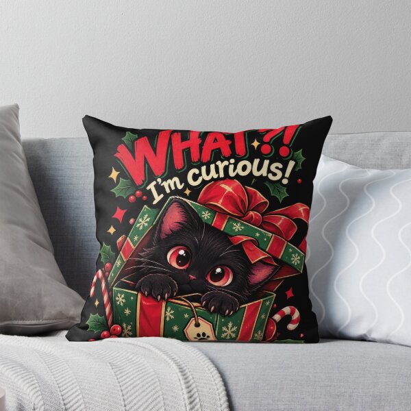 Item preview, What I'm Curious - Christmas Design designed and sold by Just4Sinners.