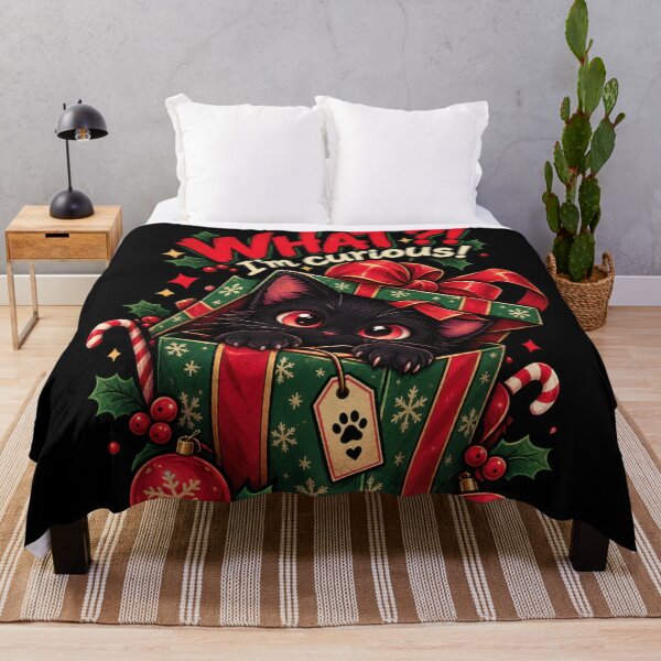 Item preview, What I'm Curious - Christmas Design designed and sold by Just4Sinners.