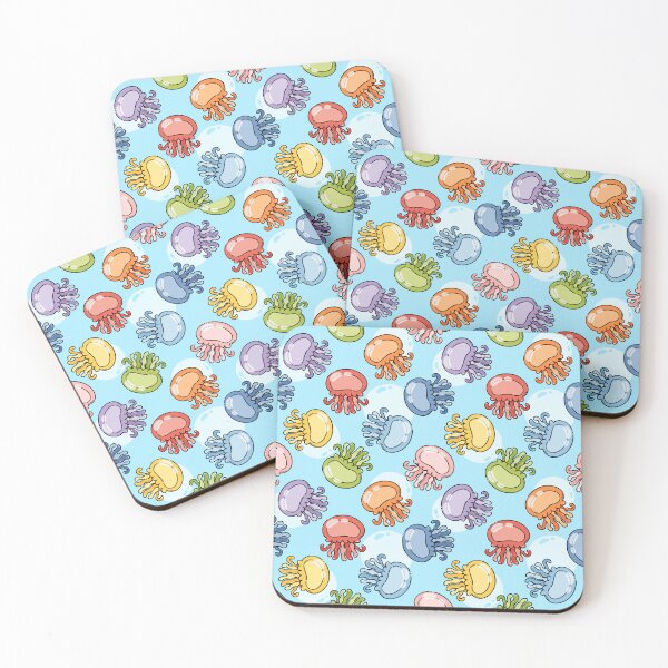 Item preview, Colorful Jellyfish designed and sold by YQvibe Studio.