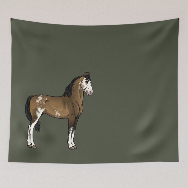 Item preview, Sooty Buckskin Sabino Marwari designed and sold by Old Water Cryptid .