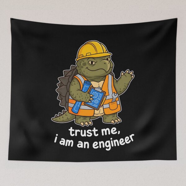 Item preview, Funny Turtle Engineer Construction designed and sold by PeterHanson12.