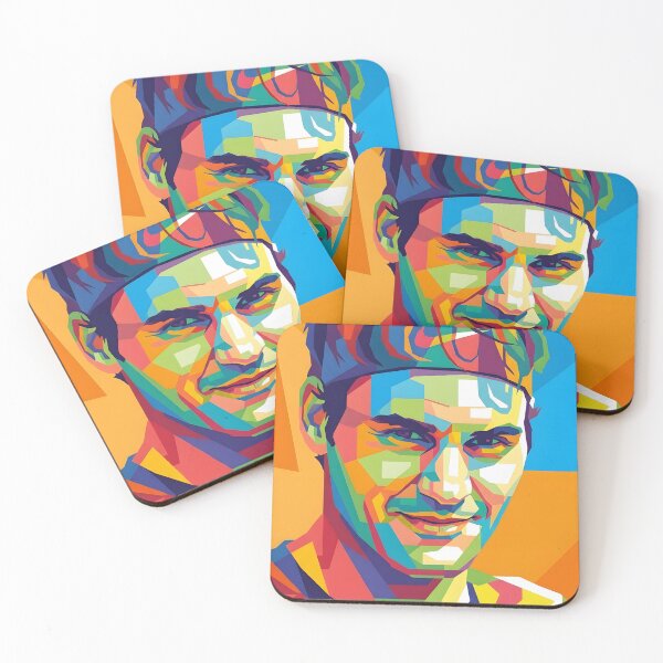 Item preview, Roger Federer pop art designed and sold by Superkent.