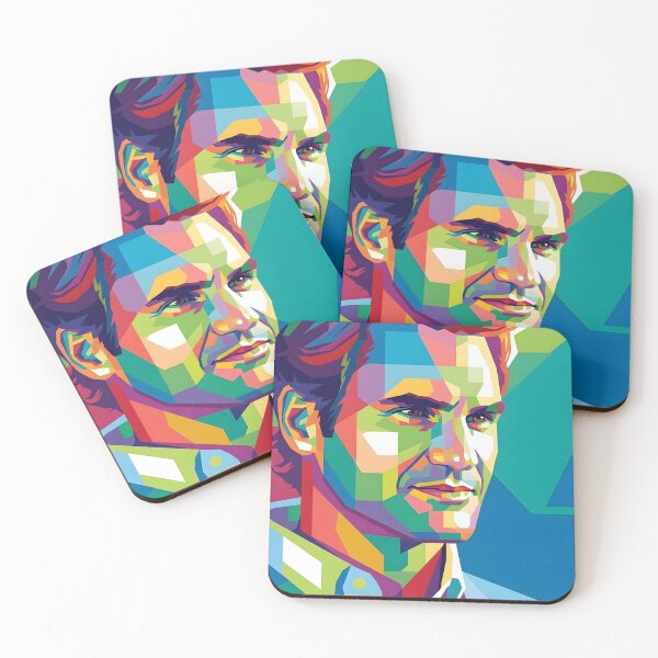 Item preview, Roger Federer pop art designed and sold by Superkent.