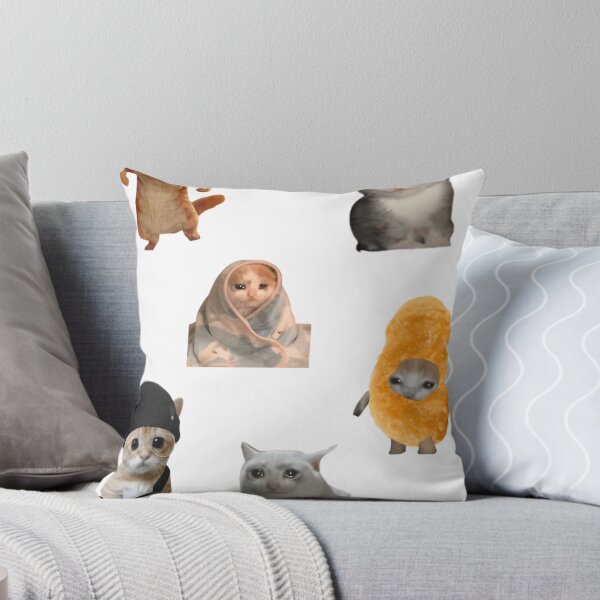 Item preview, Crying Cat Pack Pack Of 6 Meme Crying Cat  For Cat Lovers Meme Lovers designed and sold by Corindman.