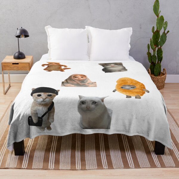 Item preview, Crying Cat Pack Pack Of 6 Meme Crying Cat For Cat Lovers Meme Lovers designed and sold by Corindman.