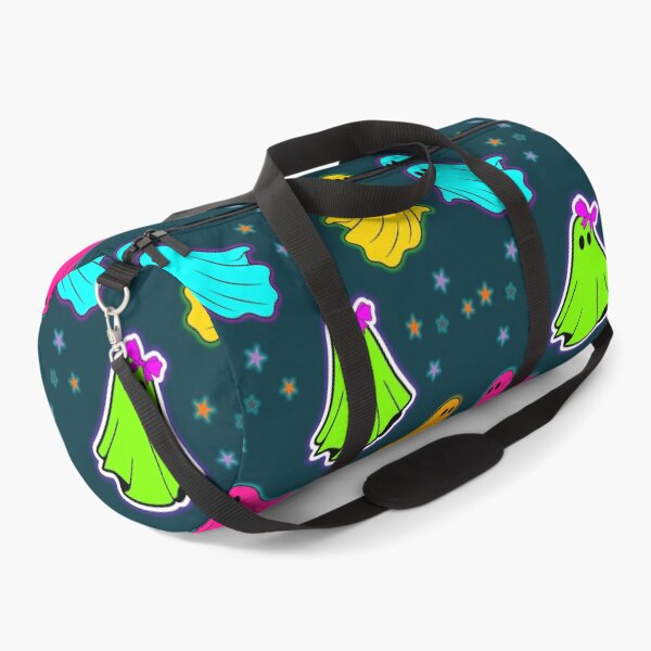 Item preview, Spooky Cute Neon Y2K Ghosts & Glowing Stars Pattern designed and sold by rspsp.