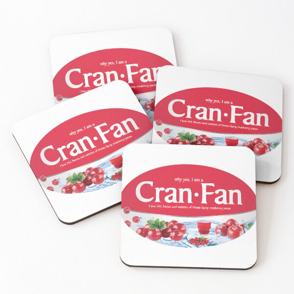 Item preview, Cran Fan - Ocean Spray Cranberry Juice Merch designed and sold by Corindman.