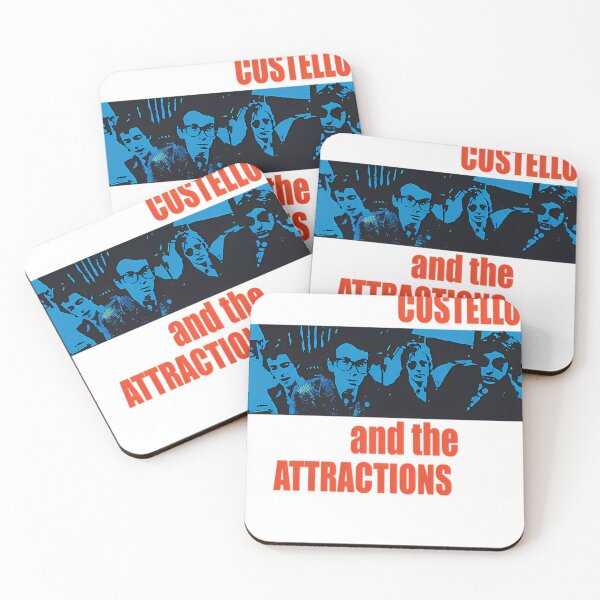 Item preview, El.vis Costello The Attractions designed and sold by Merrick-Voss.