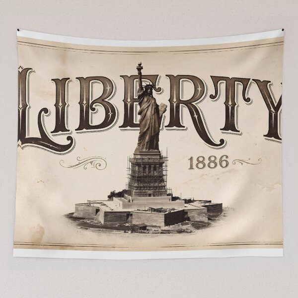 Item preview, Liberty 1886 designed and sold by Hardcore art official.