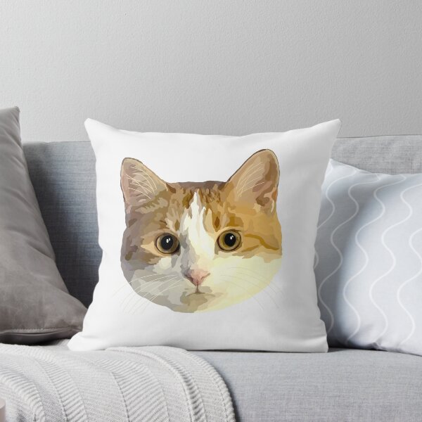Item preview, Orange and White Cat Digital Portrait designed and sold by Levi & Koda Studio.