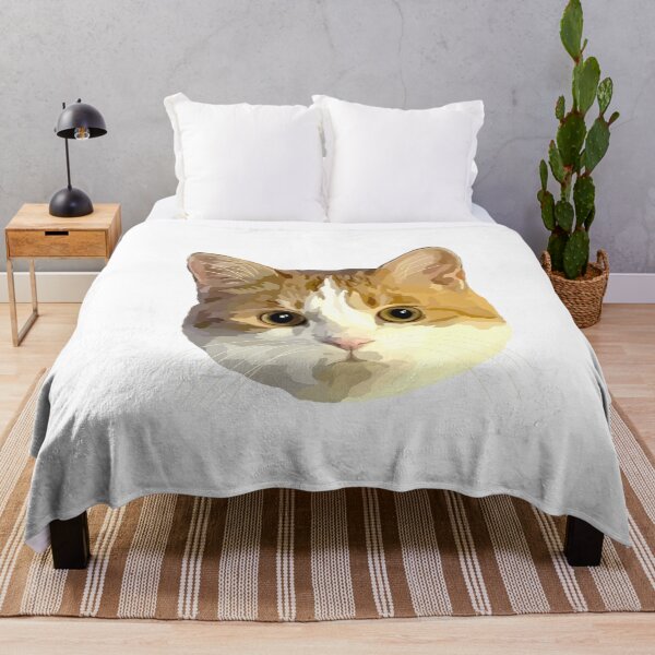 Item preview, Orange and White Cat Digital Portrait designed and sold by Levi & Koda Studio.