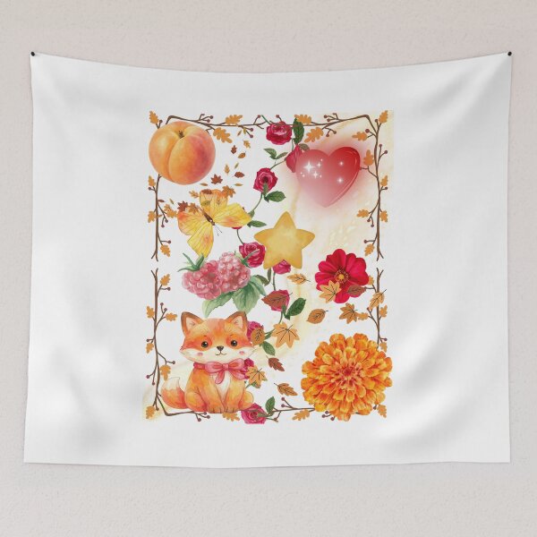Item preview, Autumn Bloom Fox  designed and sold by Limek.