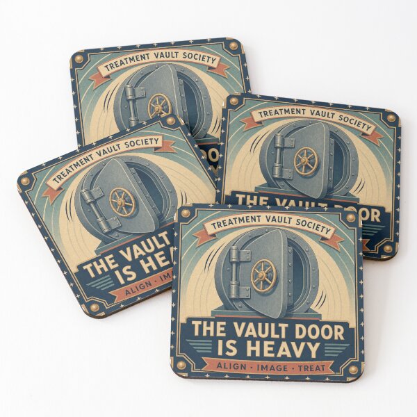 Item preview, The Vault Door Is Heavy Rad Therapist Humor designed and sold by BoosterShop.