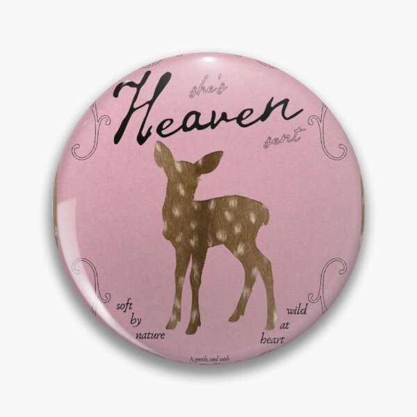 Item preview, Pink heaven chic deer fawn poster designed and sold by ellmoswrld.
